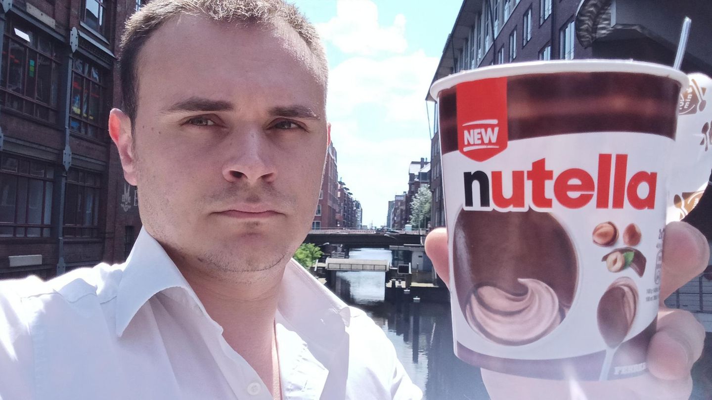 Unser Autor hat das neue Nutella-Eis getestet.