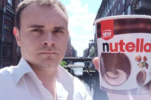 Unser Autor hat das neue Nutella-Eis getestet.