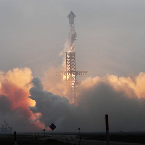 SpaceX's Mega-Rakete Starship startet zu ihrem dritten Testflug von der Starbase in Boca Chica