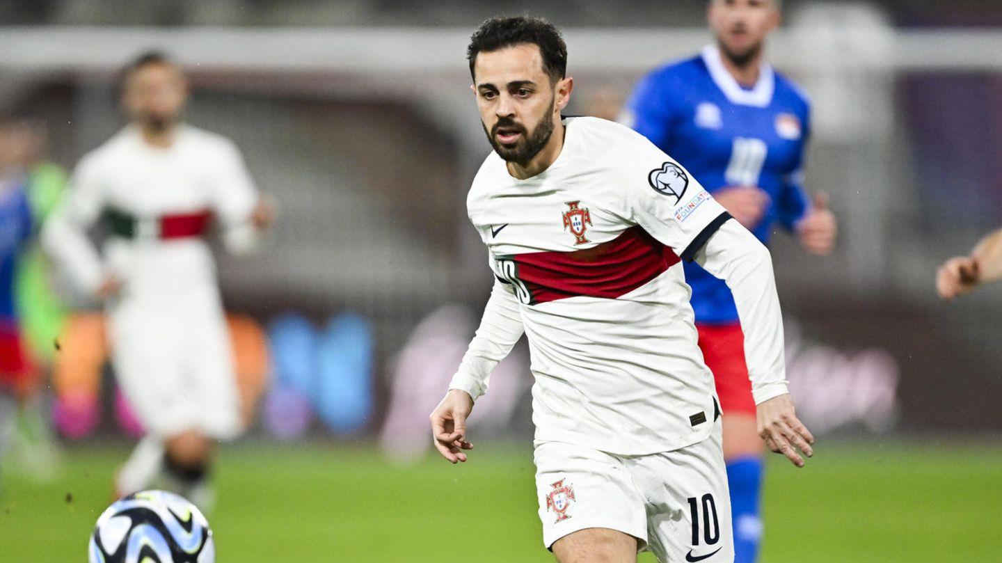 Bernardo Silva, Portugal, Manchester City, 29 Jahre alt, ist im Klub der kongeniale Partner von Sturmtank Erling Haaland und im Nationalteam Partner von Ronaldo