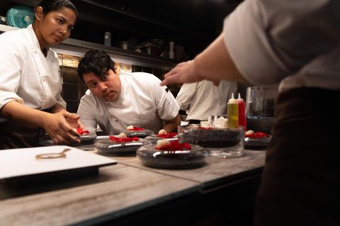 Das 3-Sterne-Restaurant "Disfrutar" in Barcelona serviert mediterrane Fusionsküche
