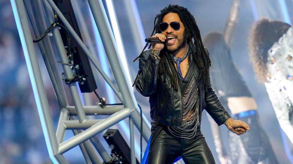Lenny Kravitz auf der Bühne