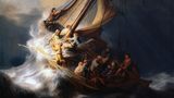 Das Gemälde von Rembrandt – "Christus im Sturm auf dem See Genezareth"