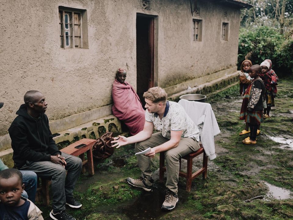 stern-Reporter Huber in Ruanda