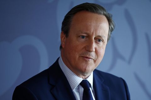Außenminister Lord David Cameron