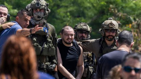 Andrey Kozlov ist eine der vier Geiseln, die das israelische Militär befreien konnte