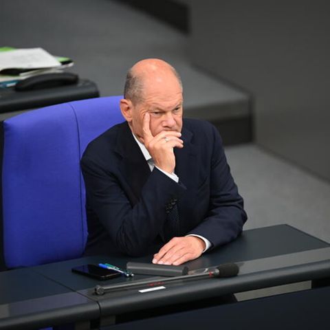 Bundeskanzler Olaf Scholz. Bei der Europawahl wurde seine SPD hart abgestraft
