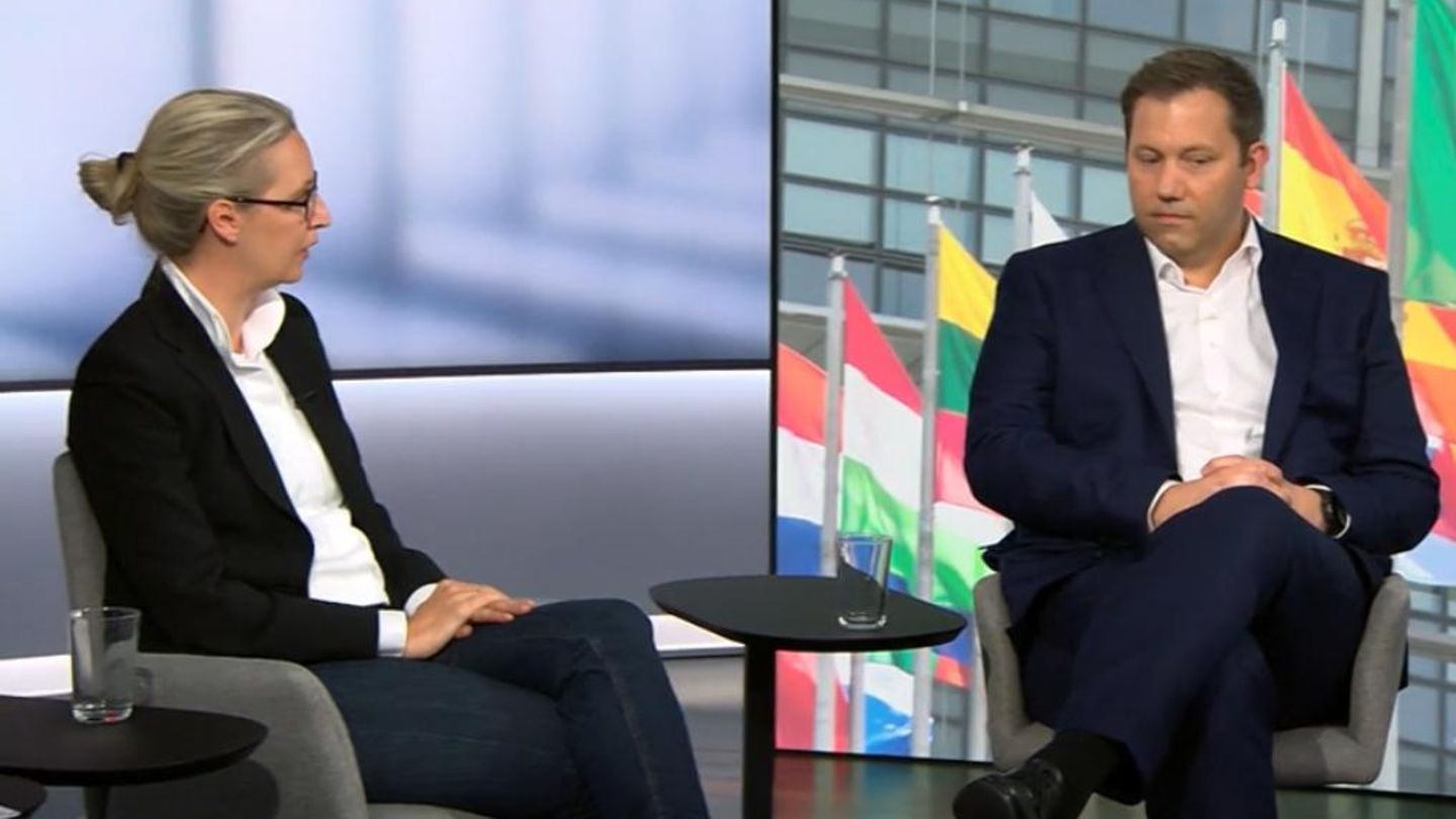 Europawahl: Lars Klingbeil nennt Alice Weidels AfD Nazis (Video) | STERN.de