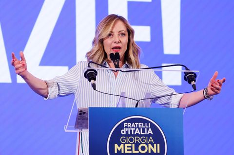 Italiens Ministerpräsidentin Giorgia Meloni