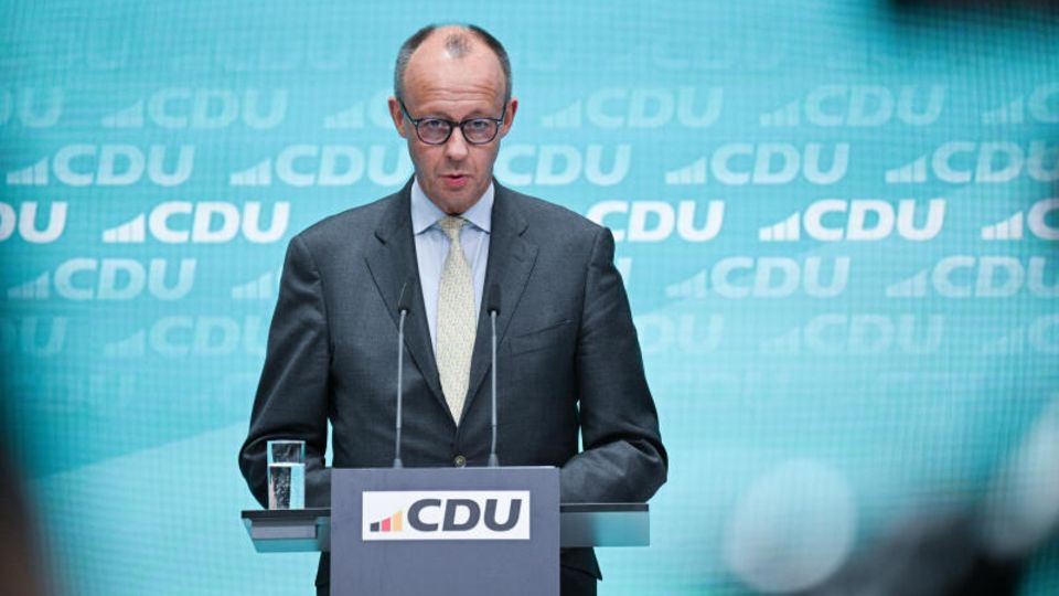 CDU-Chef Friedrich Merz