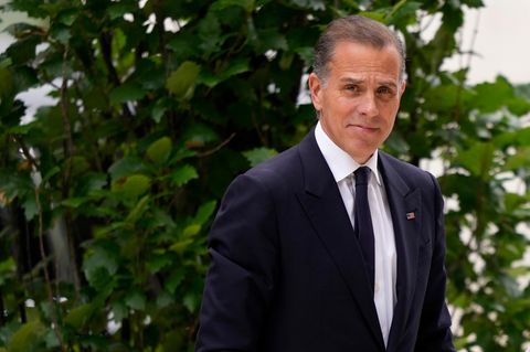 Hunter Biden auf dem Weg zum Gerichtssaal