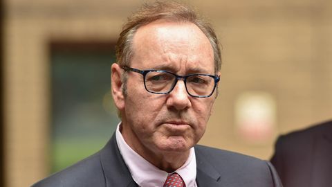 Kevin Spacey nach seinem Freispruch im Prozess in London im vergangenen Jahr