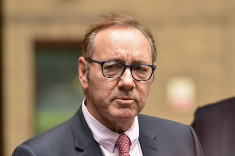 Kevin Spacey nach seinem Freispruch im Prozess in London im vergangenen Jahr