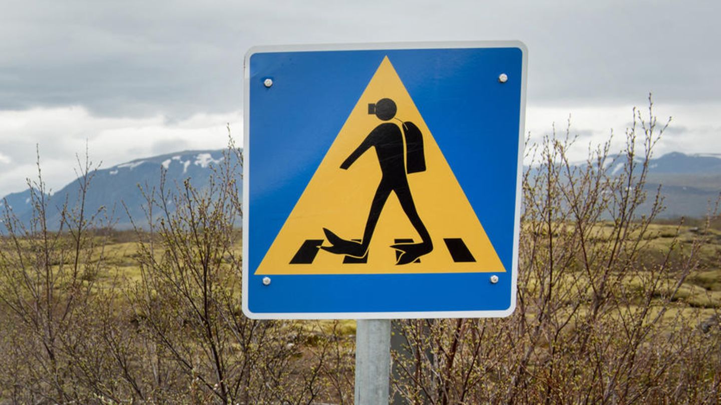 Verkehrsschild Schild Taucher