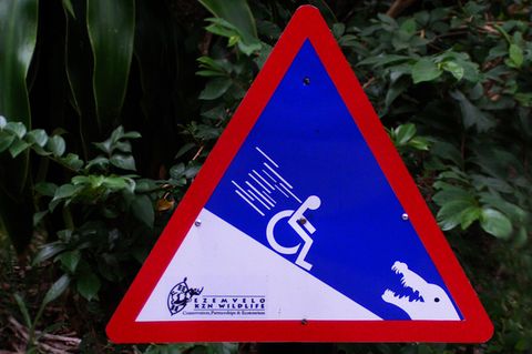 Verkehrsschild Schild Rollstuhl
