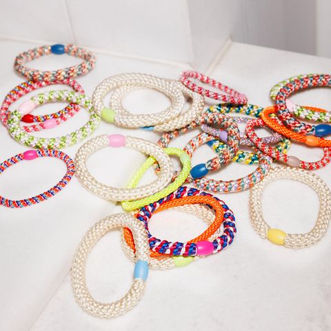 colorful hair ties from Kknekki