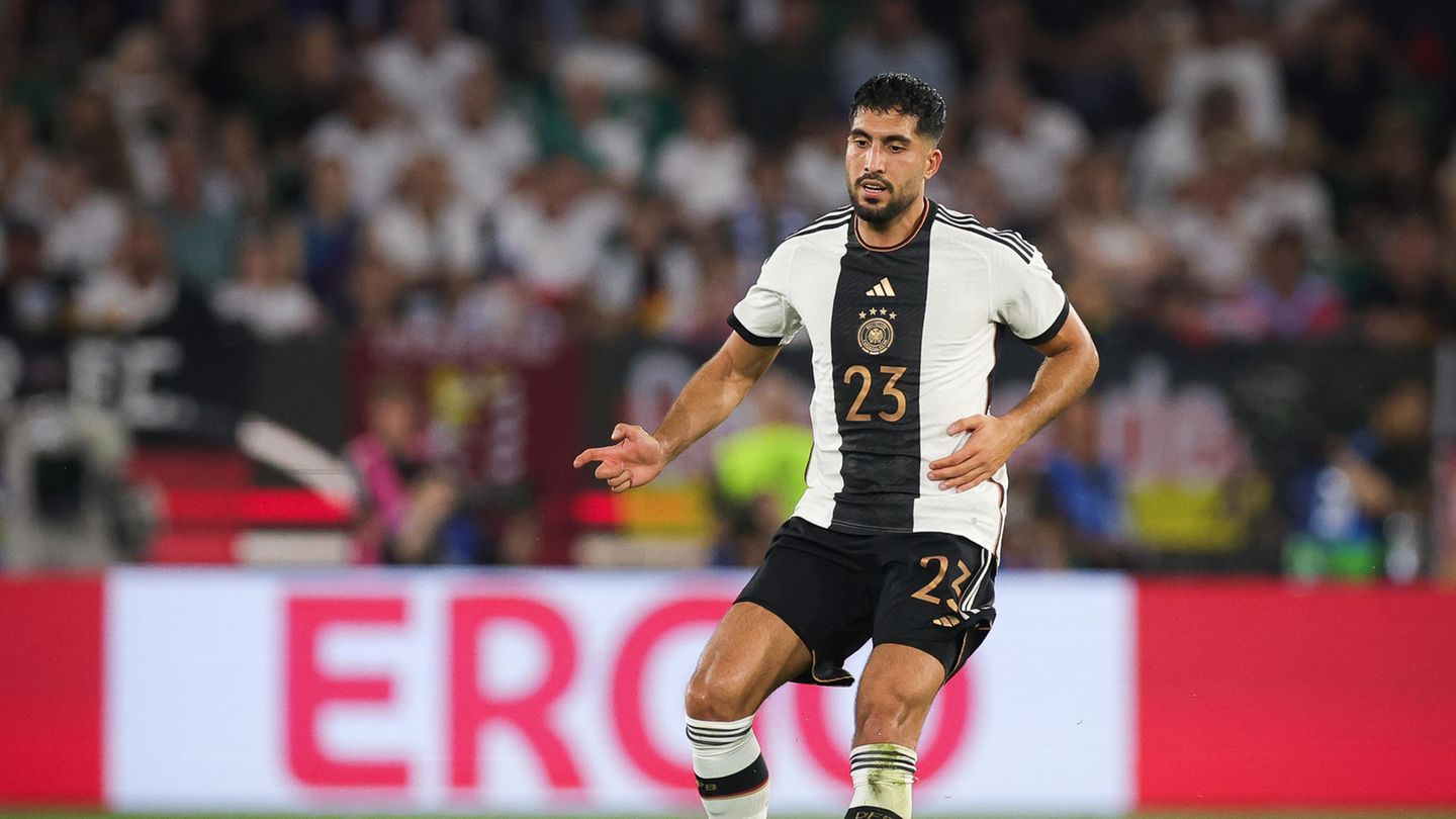Emre Can von Borussia Dortmund im DFB-Trikot