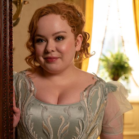 Nicola Coughlan als Penelope Featherington in "Bridgerton"