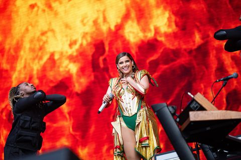 Nelly Furtado beim EM-Fan-Fest in München