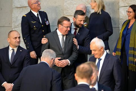 Die Nato-Verteidigungsminister bei ihrem aktuellen Treffen in Brüssel