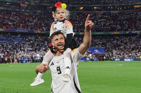 EM 2024: Niclas Füllkrug und seine Tochter Emilia