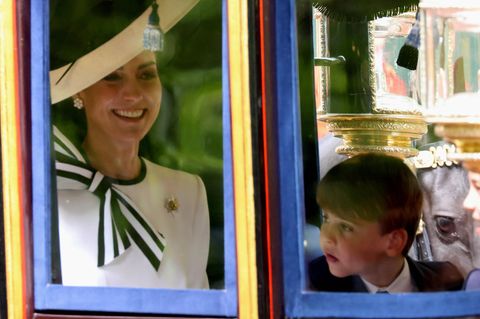 Prinzessin Kate und ihr Sohn Louis bei der Parade "Trooping the Colour"