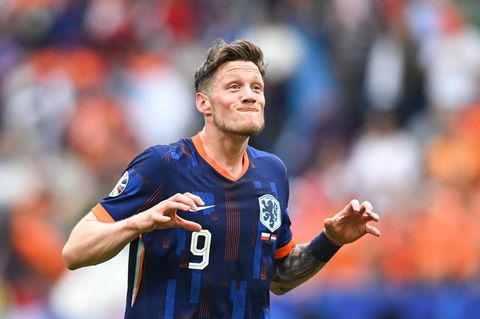 Wout Weghorst ist der Siegtorschütze der Niederländer in deren ersten Gruppenspiel der EM 2024 gegen Polen