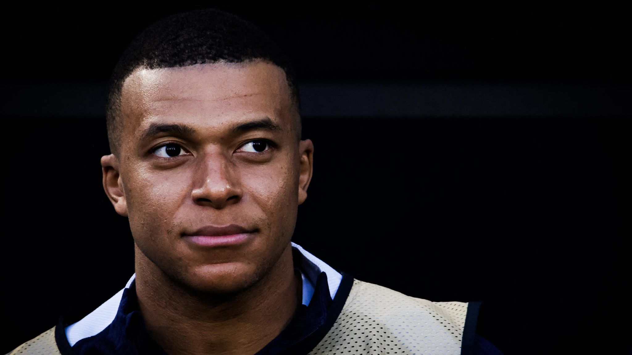 Portrait von Kylian Mbappé