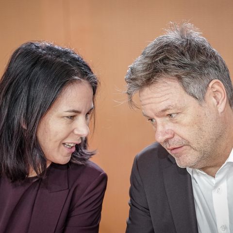 Annalena Baerbock und Robert Habeck