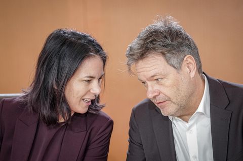 Annalena Baerbock und Robert Habeck