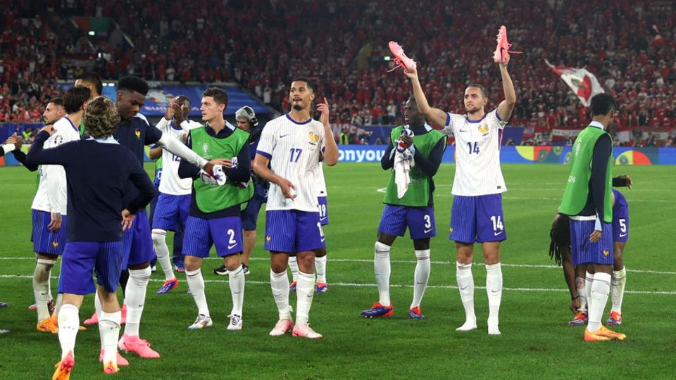 France won its opening match against Austria 1-0
