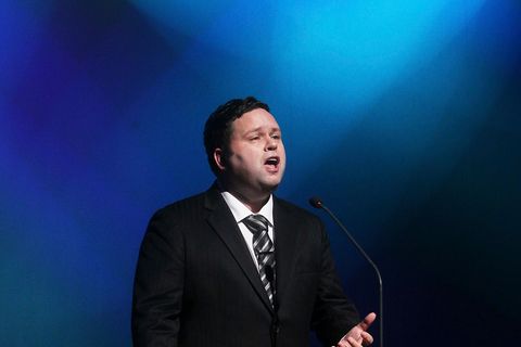 Screenshot Paul Potts von seinem ersten Auftritt bei Britains got Talent