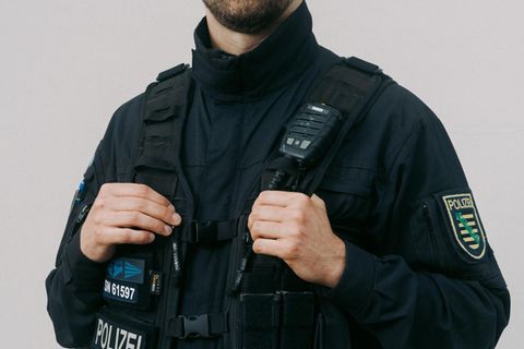Portrait Polizist Pitt Stöcker Polizei
