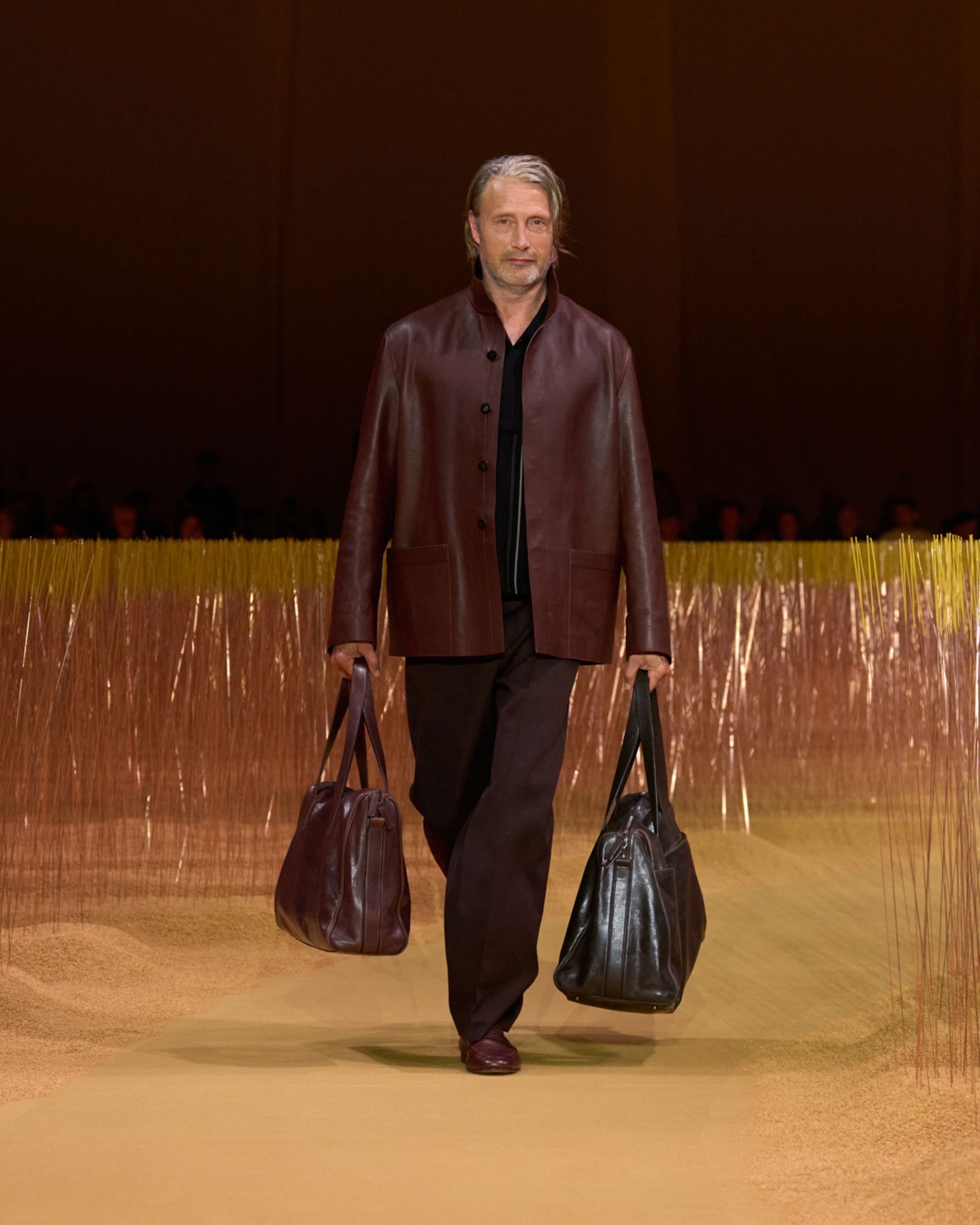 Mads Mikkelsen als Model bei Zegna