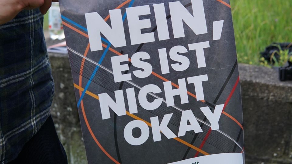 Plakat für Toleranz in Grevesmühlen