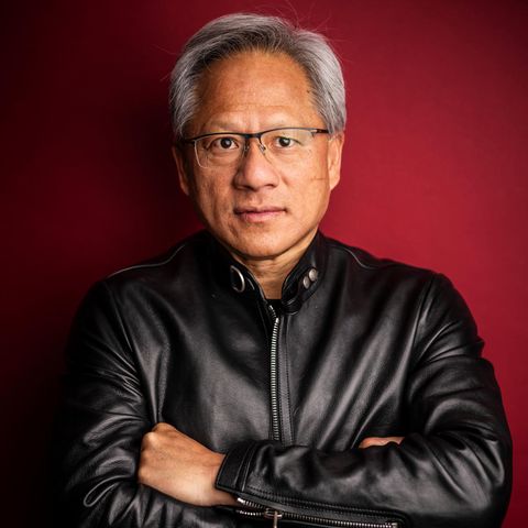 Nvidia Gründer Jensen Huang Portrait