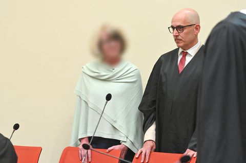 Seit heute vor Gericht: die Ruth Hildegard Leiding aus Hessen. 