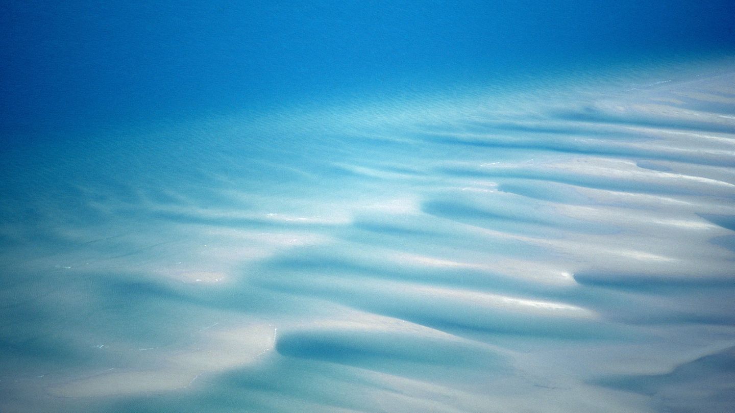 Nordsee Blaue Wasserfläche