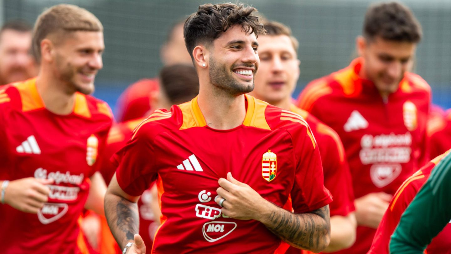 Dominik Szoboszlai auf dem Spielfeld