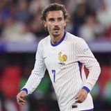 Antoine Griezmann auf dem Spielfeld