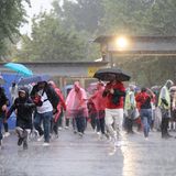 Regenfälle in Dortmund