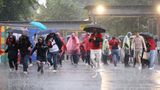 Regenfälle in Dortmund