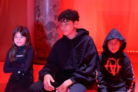 Cristiano Ronaldo Jr. auf der Paris Fashion Week im März