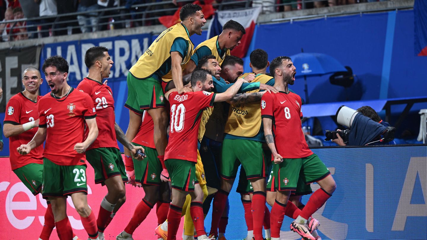 EM 2024: Portugal siegt in der Nachspielzeit – die Tore im Video