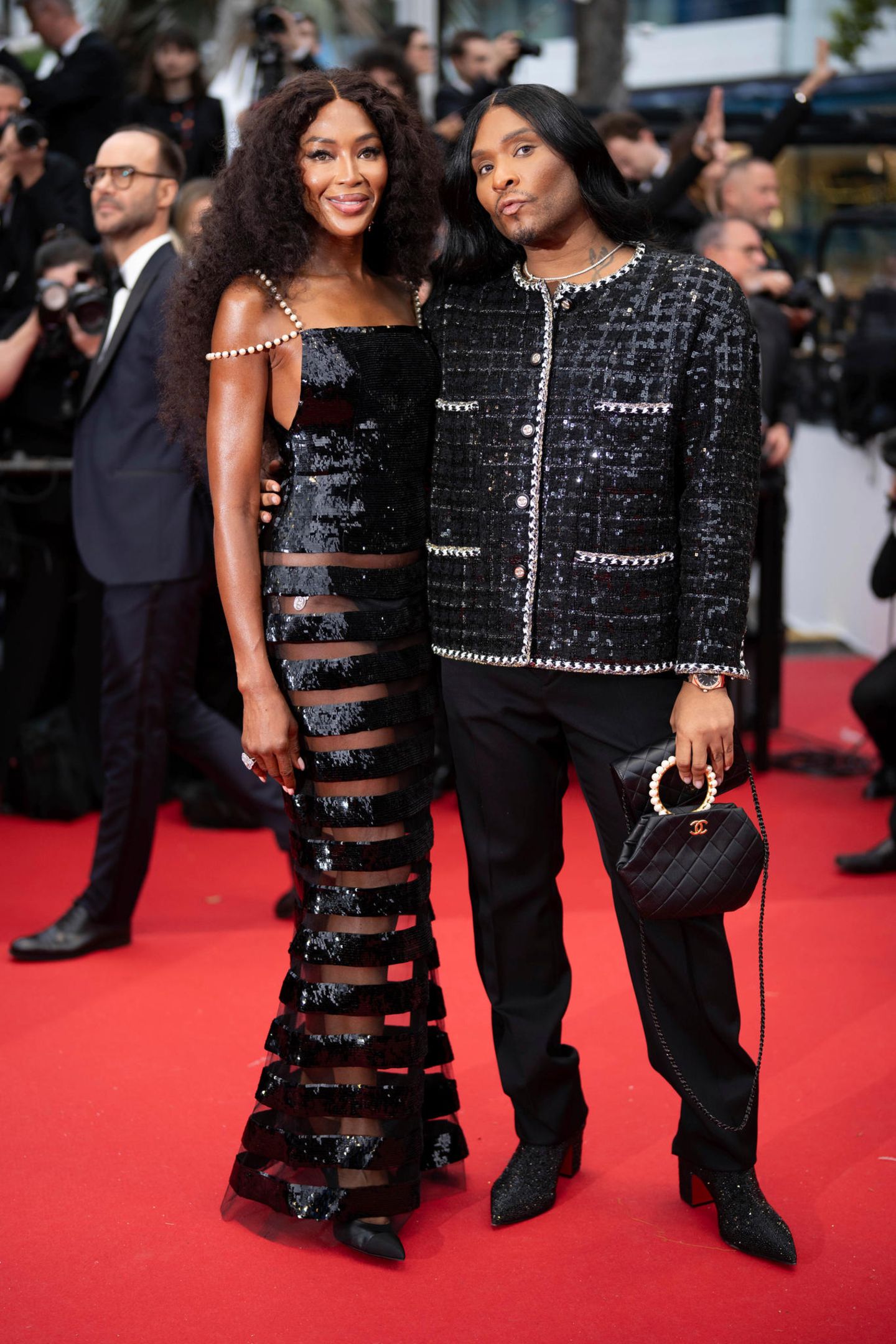 Naomi Campbell und Stylist Law Roach
