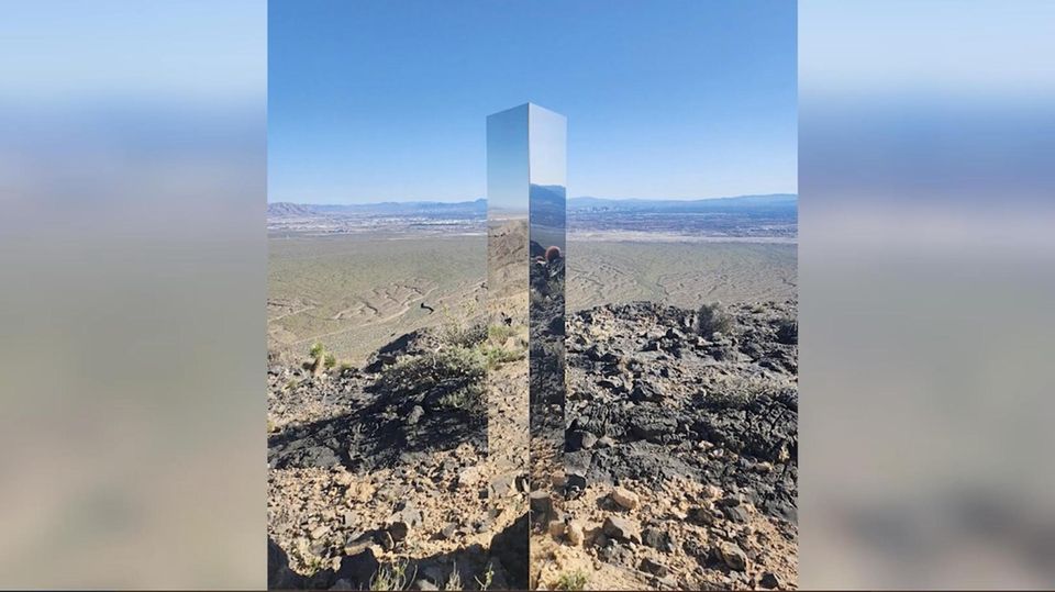 Polizei entdeckt "mysteriösen Monolith" nahe Las Vegas