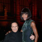 Designer Azzedine Alaïa und Naomi Campbell
