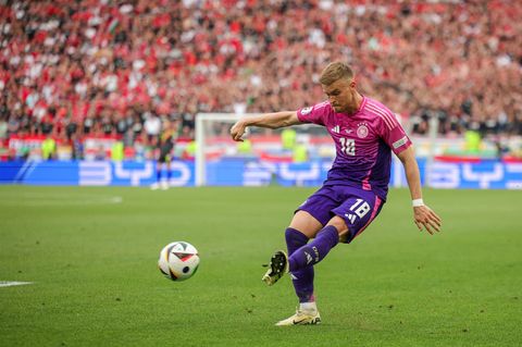 Maximilian Mittelstädt beim EM-Spiel gegen Ungarn