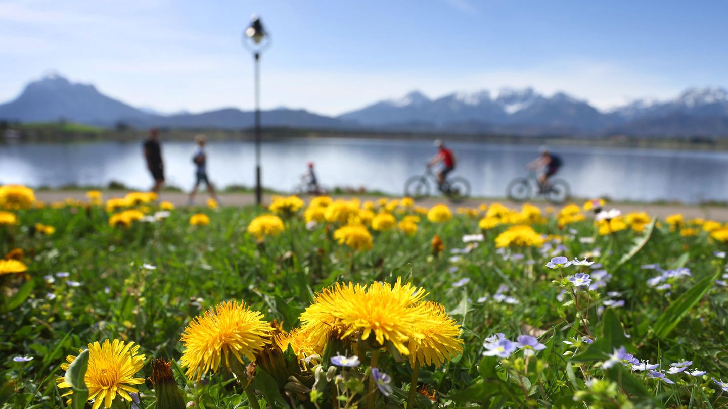 Allgäu Die bayerische Alpendestination steht vor der Herausforderung, den Skitourismus trotz der Erderwärmung zu ermöglichen. Der Rückgang der Tage mit natürlichem Schnee dürfte sich laut Tourismusverband fortsetzen: Im Touri-Hotspot Oberstdorf geht eine Studie für das Jahr 2050 von 105 statt derzeit 118 Tagen mit Naturschnee aus. Die Kunstschneekanonen sind umstritten. Die Allgäuer Tourismuswirtschaft rechtfertigt die technische Beschneiung damit, dass dadurch kein zusätzliches Wasser verbraucht werde. Drei von vier Bergbahnen betrieben zudem die Schneekanonen per Öko-Strom. Umweltschützer halten von der Technik trotzdem nichts. "Der Bund Naturschutz lehnt den Einsatz von Kunstschnee ab, weil er zahlreiche negative Auswirkungen auf die Natur hat und den notwendigen Strukturwandel auf Kosten der Allgemeinheit unnötig hinauszögert", betont der Umweltverband.