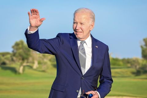 Joe Biden Mitte Juni beim G7-Gipfel in Borgo Egnazia, Italien